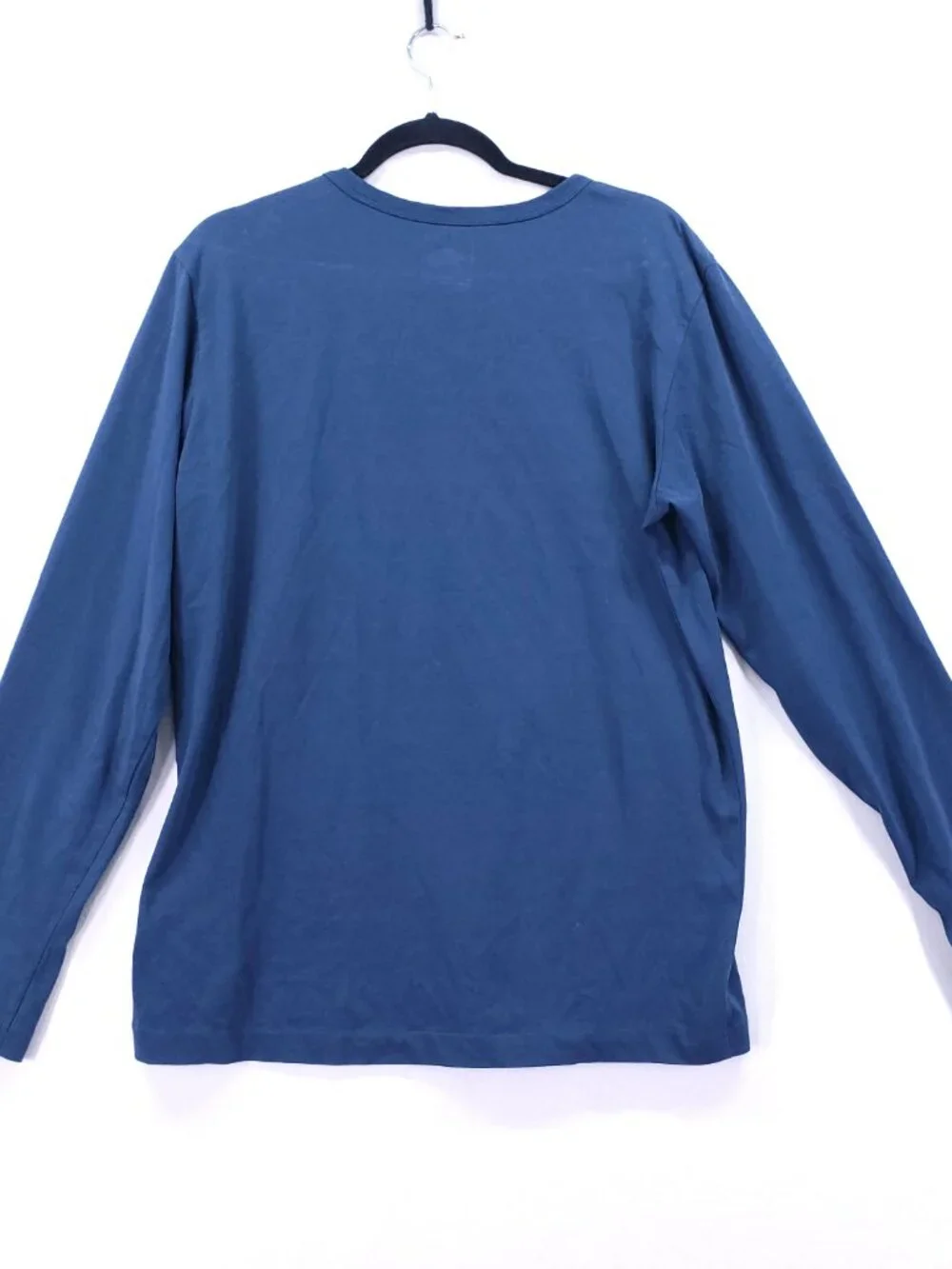 The North Face Mens Blue Himalayan Poppies Long Sleeve T-Shirt Nature Size Large